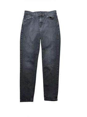 Mott & Bow Black Wash Mom Jeans 27 W” x 28” L